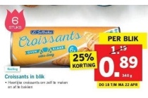 croissants in blik