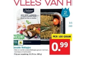 gevulde filetlapjes