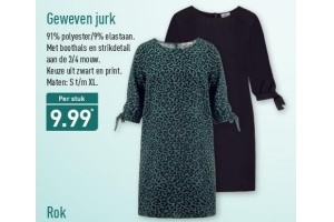 geweven jurk