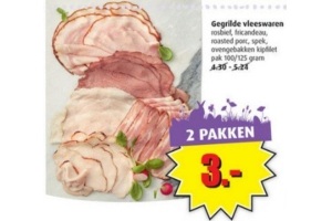 gegrilde vleeswaren