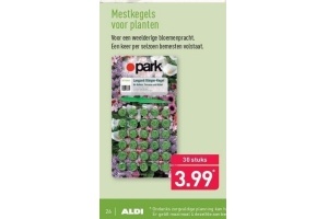 mestkegels voor planten