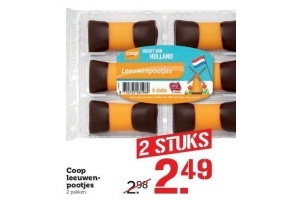 coop leeuwenpootjes