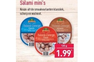 salami mini s 125 gram
