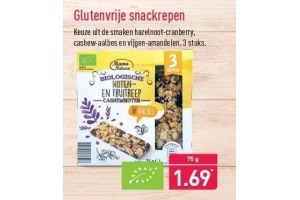 glutenvrije snackrepen