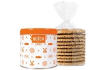 dutch stroopwafelblik 10 stuks