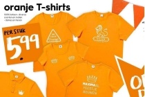 oranje t shirts