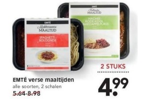 emte verse maaltijden