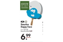 sanissimo smurfen happy face
