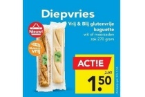 vrij en blij glutenvrije baquette