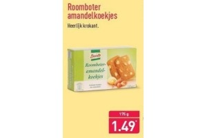 roomboter amandelkoekjes