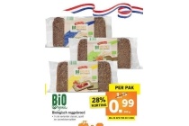 bio organic roggebrood