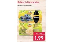 rode of lichte vruchten