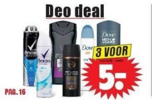 diverse deodoranten