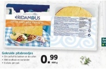 eridanous gekruide pitabroodjes 6 pack