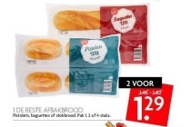 1 de beste afbakbrood