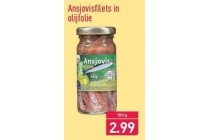 ansjovis in olijfolie