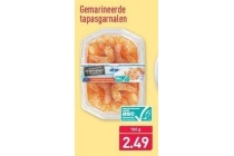 gemarineerde tapasgarnalen