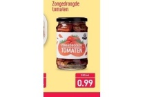 zongedroogde tomaten