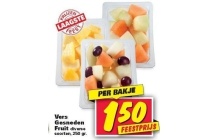 vers gesneden fruit