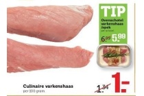 culinaire varkenshaas