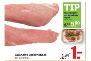 culinaire varkenshaas