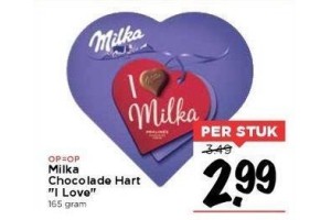 milka chocolate hart i love milka