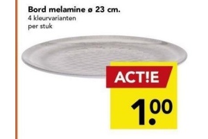 bord melamine 23 cm