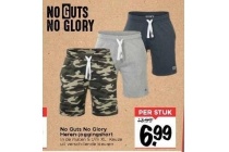 no guts no glory heren joggingshort