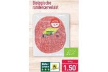 biologische rundercervelaat