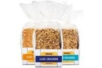 luxe crackers