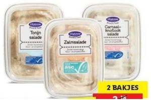 ambachtelijke vissalade 2 x175g