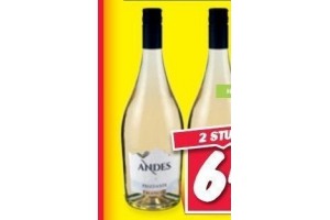 andes frizzante bianco 750ml