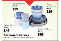 aardewerk servies