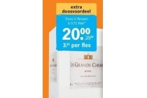 les grands chemis rose doos 6 x 750 ml