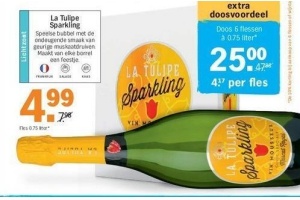 la tulipe sparkling doos 6x 0 75 liter