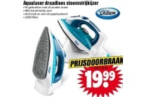 aqualaser draadloos stoomstrijkijzer