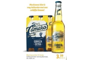 camaro cerveza extra 6x330ml