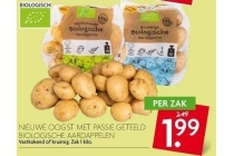 biologische aardappelen