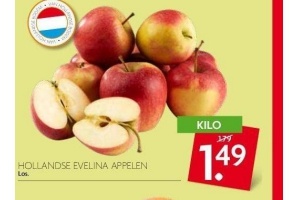 hollandse evelina appelen