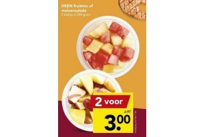 deen fruitmix of meloensalade