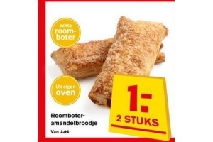 roomboter amandelbroodje