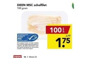 msc scholfilet 100 gram