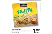 fajita pakket