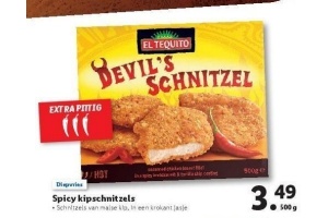 spicy kipschnitzels