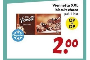 viennetta xxl biscuit choco