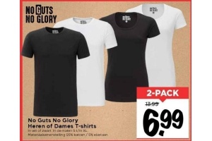 no guts no glory heren of dames t shirts