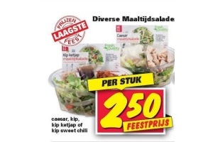 maaltijdsalades