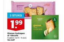 g woon fruitrepen