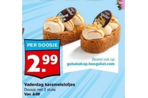 vaderdag karamelslofjes