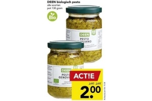 deen biologische pesto